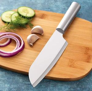 Couteaux de chef en acier inoxydable de haute qualité, style premium personnalisé, 3 pièces, avec manche sur mesure, multi-usages et écologiques - Product Image 6