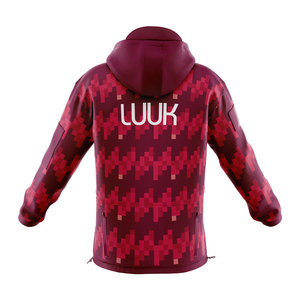 Chaqueta de Esquí con Capucha Sublimada Personalizada, Impermeable, Cortavientos, Transpirable, Ropa Deportiva, Proveedor OEM - Product Image 5