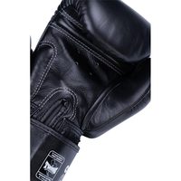 Guantes de Boxeo Twins Muay Thai Hechos a Mano de Cuero Genuino de Vaca con Agarre Completo para los Dedos, Cierre de Gancho y Bucle, Estilo Sanda, Transpirables