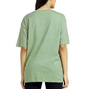 Camiseta de algodón de alta calidad, holgada, de manga corta, informal, estilo streetwear, para mujer, talla grande, para vestido de algodón o vestido sencillo. - Product Image 1