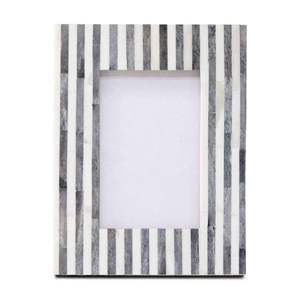 Marco de fotos con incrustaciones de hueso personalizadas y logotipo personalizado, marco de fotos de madera hecho a mano y ecológico para decoración de interiores y regalos. - Product Image 1