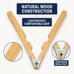 Soporte de Anillos de Madera Básico de 8 Pulgadas, Herramienta para Trabajar Joyería con Bloqueo de Acero Zetomed Pro - Product Image 2