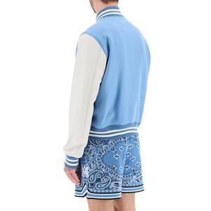 Blousons universitaires vierges en gros, personnalisables par sublimation, col montant, logo frontal, broderie, plusieurs couleurs, pour l'hiver - Product Image 5