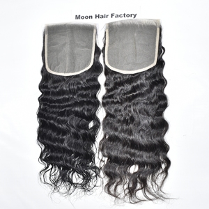 Cheveux humains indiens Remy bouclés naturels, 32 pouces, avec closure en dentelle, double trame, boucles définies, texture douce et dense - Product Image 3