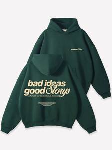 เสื้อฮู้ดดี้บุขนแกะคุณภาพสูงสำหรับผู้ชาย แบบมีซับใน เป็นมิตรต่อสิ่งแวดล้อม ทรงโอเวอร์ไซส์ ไหล่ตก สไตล์สตรีทแวร์  ขายส่งราคาพิเศษ - Product Image 5