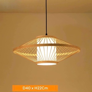 Lampe Artisan en Bambou-Matières Premières Naturelles Art Lumineux - Product Image 3