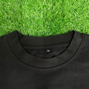 T-shirt Homme Personnalisé 100% Coton Col V Manches Courtes Coupe Ample Grande Taille Motif Uni 180 Grammes - Product Image 4