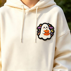 Factory Custom Embroidery Patch Premium Thread Applique Sew On Iron On Badge for <b>Jackets</b> Hats Backpacks Clothing Wholesale - Product Image 2