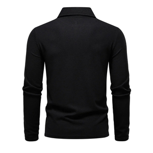 Camiseta Polo de Manga Larga para Mujer, Corte Ajustado, 100% Algodón, Lisa, con Logotipo Personalizado - Product Image 5