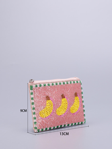 AIJIA CRAFTS กระเป๋าใส่เหรียญปักลูกปัดแบบปรับแต่งได้ทันสมัย - กระเป๋าอุปกรณ์เสริมแฟชั่นสำหรับงานปาร์ตี้เพื่อการส่งเสริมการขาย - Product Image 3