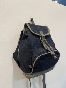 Mochila para Portátil de Mezclilla, Diseño Casual con Cierre de Cordón, Diseño Protector - Product Image 3