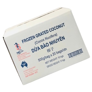 Custom Logo Folding Corrugated Paper Box Recycled Materials Finely Shredded Coconut Rectangle Slotted UV Advantage Fash Shipping - Product Image 6