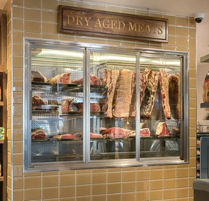 Frigorifero Premium per Stagionatura a Secco con Porta in Vetro, Controllo Intelligente, Attrezzatura di Lusso per Stagionatura di Carne e Maturazione di Bistecche - Product Image 2
