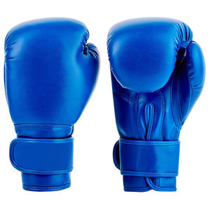 Premium Quality Leather Boxing Gloves with Adjustable Wrist <b>Strap</b> Customizable Logo and Color for Training - Product Image 3