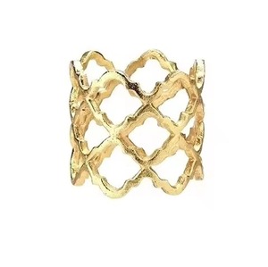 Stylish Metal Napkin Ring for Dining <b>Table</b> Accessories Wedding Decor and Party Arrangement - Product Image 6