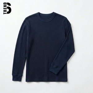 Fabrication de pulls imprimés écologiques pour femmes, sous-vêtements thermiques, t-shirts à manches longues, col rond, sur mesure, grandes tailles, vente en gros - Product Image 3