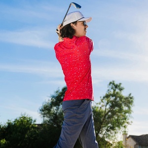 Custom logo Stiff <b>Collar</b> Golf Tee <b>Shirts</b> Funny Pattern Polyester Spandex Quick Dry Man Golf Polo <b>T</b>-<b>shirt</b> <b>Shirts</b> - Product Image 5