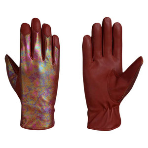 Hot Selling Genuine Leather Full Finger Fashion <b>Gloves</b> Comfortable Plain Design Winter Casual Outdoor & Party Scenes - Product Image 1