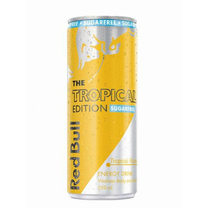 Boisson énergisante Red Bull édition tropicale / Red Bull 250 ml sans sucre - Product Image 5