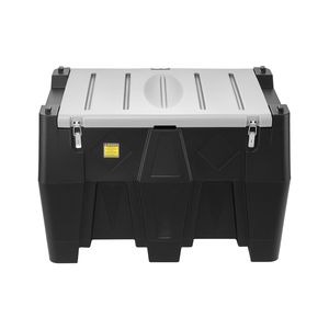 Tanque de Combustible Diésel Portátil de 128 Galones, Caudal de 10 GPM, Manguera de Goma de 13.1 Pies, Bomba de Transferencia Eléctrica de 12V - Product Image 1