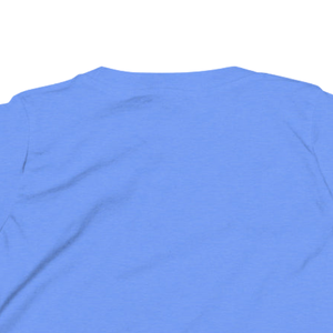 Youth <b>Light</b> Blue Graphic T Shirt <b>Circle</b> Design Crew Neck Soft Cotton Short Sleeve Kids Casual Everyday Fashion Apparel - Product Image 6