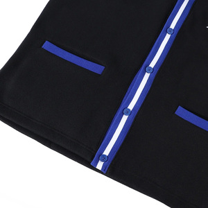 sigma black fleece Cardigan zeta phi cotton fleece Hampton <b>Uni</b> Greekwear Sorority Fraternity Apparel Manufacturer bulk order - Product Image 3