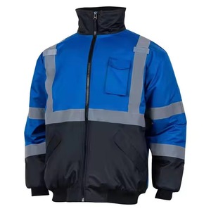 Chaqueta de Seguridad Transpirable y Resistente, Ropa de Trabajo de Alta Visibilidad para Trabajos Industriales, de Construcción y de Servicios Públicos - Product Image 5