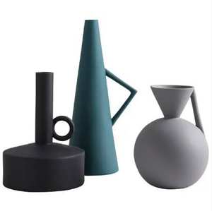 Florero Moderno de Metal para Mesa, Centro de Mesa Hecho a Mano, Ecológico, Decorativo, Accesorios para el Hogar y Eventos - Product Image 2