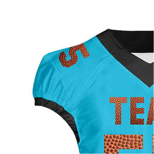 Maillot de football américain premium, meilleure broderie, grande taille adulte, numéro et nom de l'équipe, maillot de football américain pour entraînement - Product Image 5