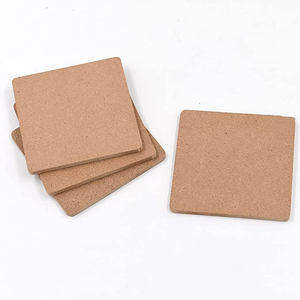 MDF <b>Coaster</b> <b>Drinks</b> Cork Round Mats & Pads Classic Design <b>Drink</b> Crafts MDF <b>Coaster</b> Top Price - Product Image 4