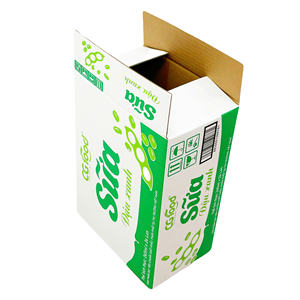 Eco-Friendly Recycled Materials Corrugated Slotted Paper <b>Box</b> for Beverage Energy Drinks Tequila Juice Packaging Custom - Product Image 4