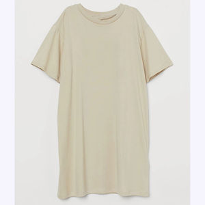 T-shirt long décontracté pour femme, style coréen, coupe ample, tendance, idéal pour l'été – Nouveauté très prisée - Product Image 2