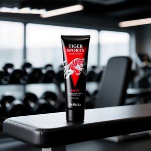 Crème de massage pour la récupération musculaire Puro Moment, extrait de ginseng rouge, soin chauffant pour le corps, pour l'entraînement physique, usage quotidien, 150 ml, pour tous - Product Image 1