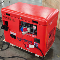 Générateur à essence silencieux 3KVA 5KVA 8KVA 10KVA, double tension, monocylindre, 4 temps, dynamo, certifié CE EPA