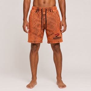 Pantalones Cortos de Algodón con Efecto Vintage para Hombre, Corte Holgado, Tela Suave y Transpirable, Ropa Urbana de Verano - Product Image 5