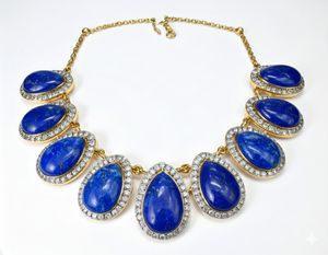 Elegant Womens Jewelry Pear-Shaped CZ Chokers <b>Necklace</b> 16 Inch 1216mm Sterling <b>Silver</b> Rhodium Plated Trendy Party - Product Image 4