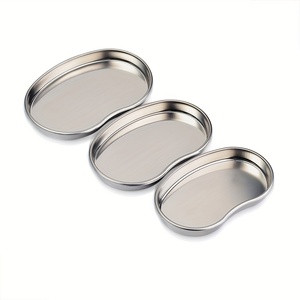Bandeja renal de 6, 7 y 8 pulgadas, recipiente para instrumentos quirúrgicos, para uso médico, dental y hospitalario, reutilizable, autoclavable, aprobado por ISO - Product Image 1