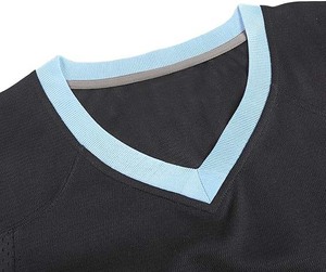 เสื้อเจอร์ซีย์ตาข่ายคอวี Pro Trim - เสื้อกีฬาคุณภาพสูง - ระบายอากาศได้ดี ซึมซับความชื้น เป็นมิตรกับสิ่งแวดล้อม พิมพ์ลายตัวอักษร ยูนิเซ็กส์ เหมาะสำหรับเป็นยูนิฟอร์ม - Product Image 5