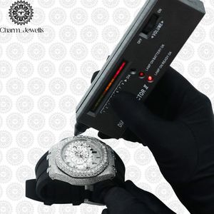 Montre de luxe pour homme en acier inoxydable Charm Jewells, cadran 40 mm, bracelet 20 cm, mouvement mécanique, étanche 10 bars, date automatique, fonction push - Product Image 3