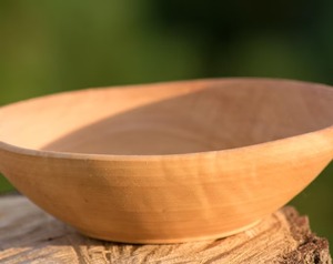 Bol de service en bois ondulé Hazel - Product Image 2