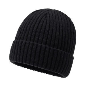 Gorro de punto ajustado estilo beanie de moda al por mayor para marcas urbanas estadounidenses, producción directa de marca privada - Product Image 4