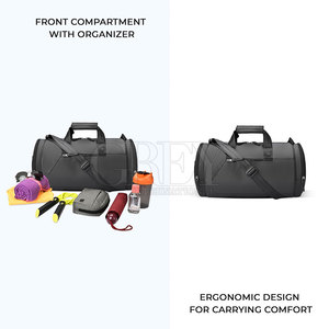 Sac de voyage de grande capacité conçu pour vêtements, chaussures, équipement et accessoires, idéal pour les voyages, les sports et l'entraînement - Product Image 4