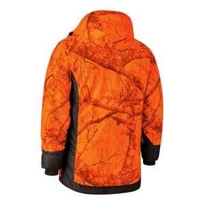 Veste de chasse camouflage orange personnalisée pour homme, veste d'hiver chaude en softshell avec capuche, veste de tir en plein air - Product Image 2