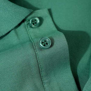 Camiseta Polo Personalizada de Algodón Tejido con Patrón Sólido para Hombre y Mujer, Ropa de Trabajo Corporativa con Logotipo Impreso y Bordado, Anti-Pilling - Product Image 5