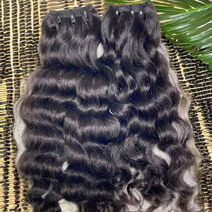 Super Premium Precio de fábrica Indian Remy Waft Varios incluyendo Body Wave Jerry Curl Loose Deep Wave Natural Wave Raw haird - Product Image 1