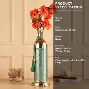 Jardinière artisanale en métal, fabrication indienne, finition soignée, polissage premium, finition de luxe. - Product Image 2