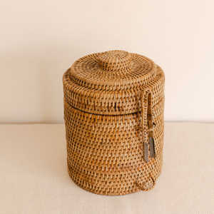 Caja refrigeradora de ratán con tapa, cubitera, accesorios de bar, cajas enfriadoras de vino, precio competitivo - Product Image 1