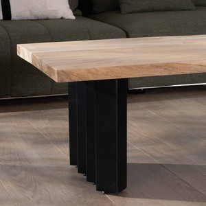 ดีไซน์วานดาน่า โกลเด้น สเปซ ทำจากไม้กระถินเทศธรรมชาติ พร้อมขาเหล็กจีบแบบออดาซิโอ - Product Image 3