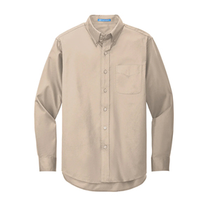 Chemises habillées formelles premium pour hommes 2026, col rabattu gaufré, 100 % coton, manches longues, respirantes, collection extérieure, direct usine - Product Image 5