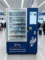 Distributeur automatique de boissons et de collations commerciales